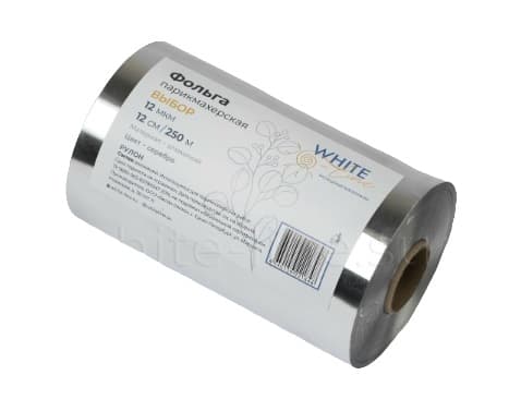 Фольга "Выбор" 250 м 12мкр, серебро 