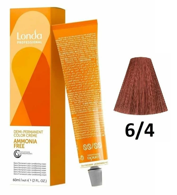 LondaТон Ammonia-Free 6/4 темный блонд медный 