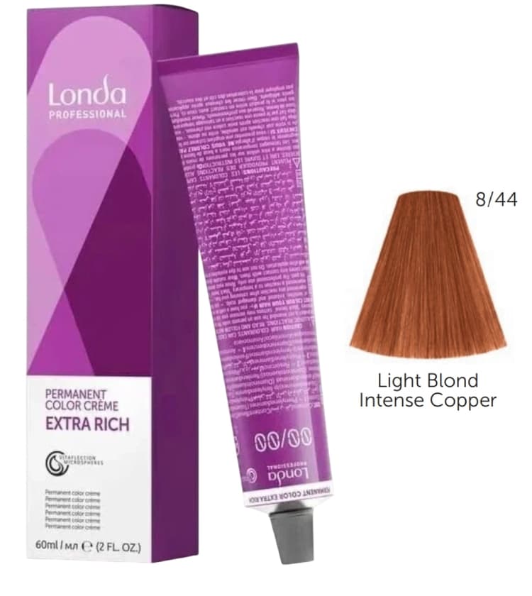 LONDACOLOR 8/44 светлый блонд интенсивно-медный