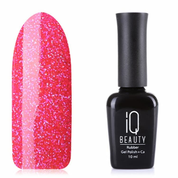 IQ BEAUTY Каучуковый гель-лак с кальцием №118 10 мл. (Bloom,Spazz out)