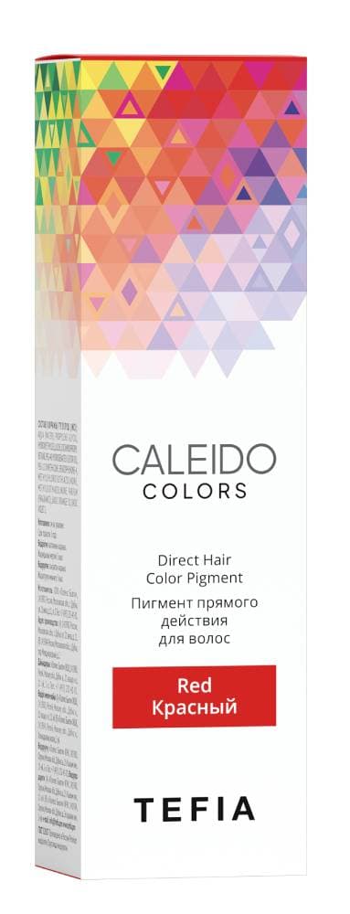 TEFIA CALEIDO Пигмент прямого действия для волос Красный 100 мл
