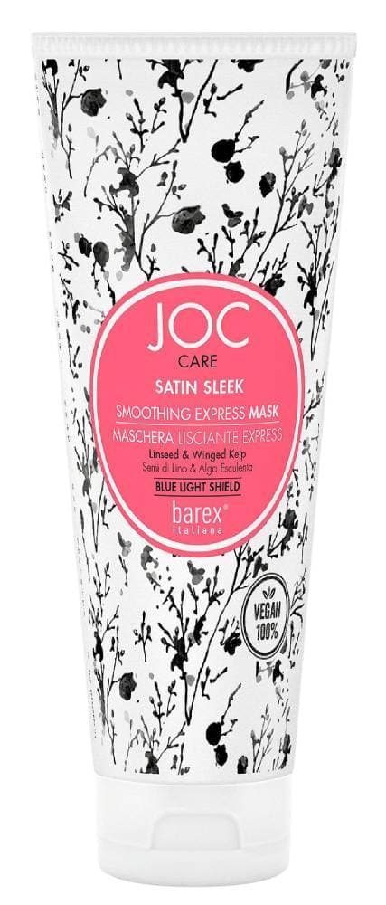 BAREX JOC CARE Разглаживающая экспресс-маска с льняным семенем и крылатой водорослью "SATIN SLEEK" 200мл 