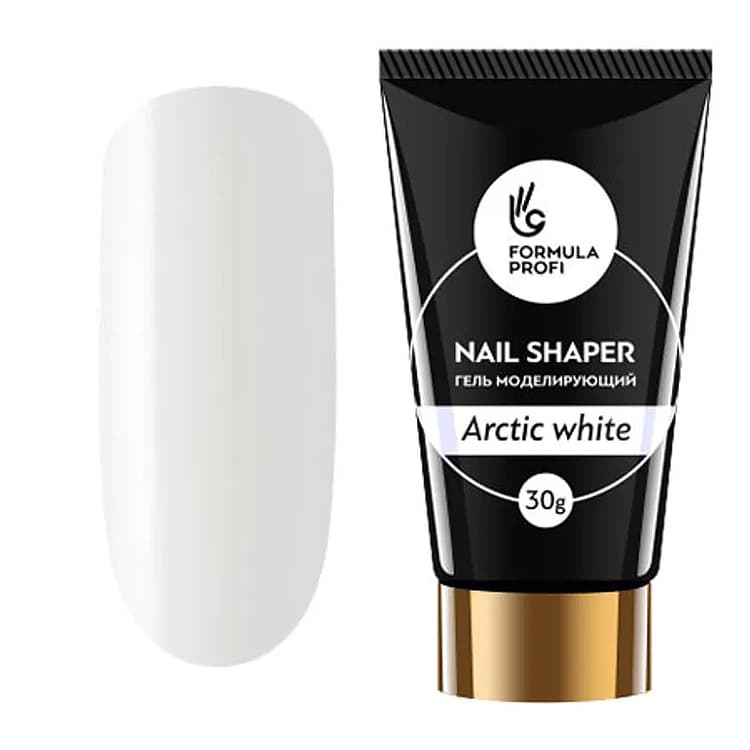 Formula Profi Гель моделирующий "NAIL SHAPER" цв. "Arctic White" 30 гр. 