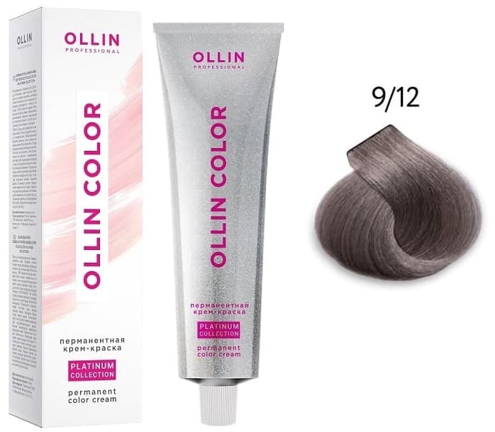 OLLIN COLOR Platinum Collection 9/12 100 мл Перманентная крем-краска для волос