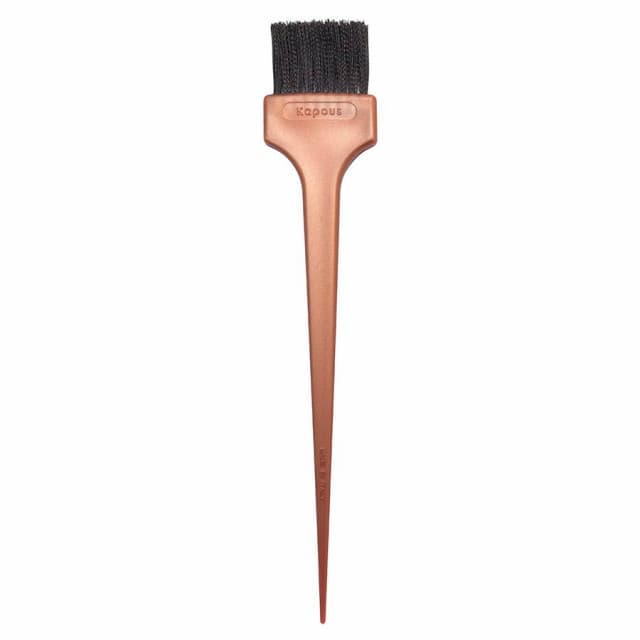 Kapous Кисточка (бронзовая) из искуственных волокон для нанесения краски на волосы