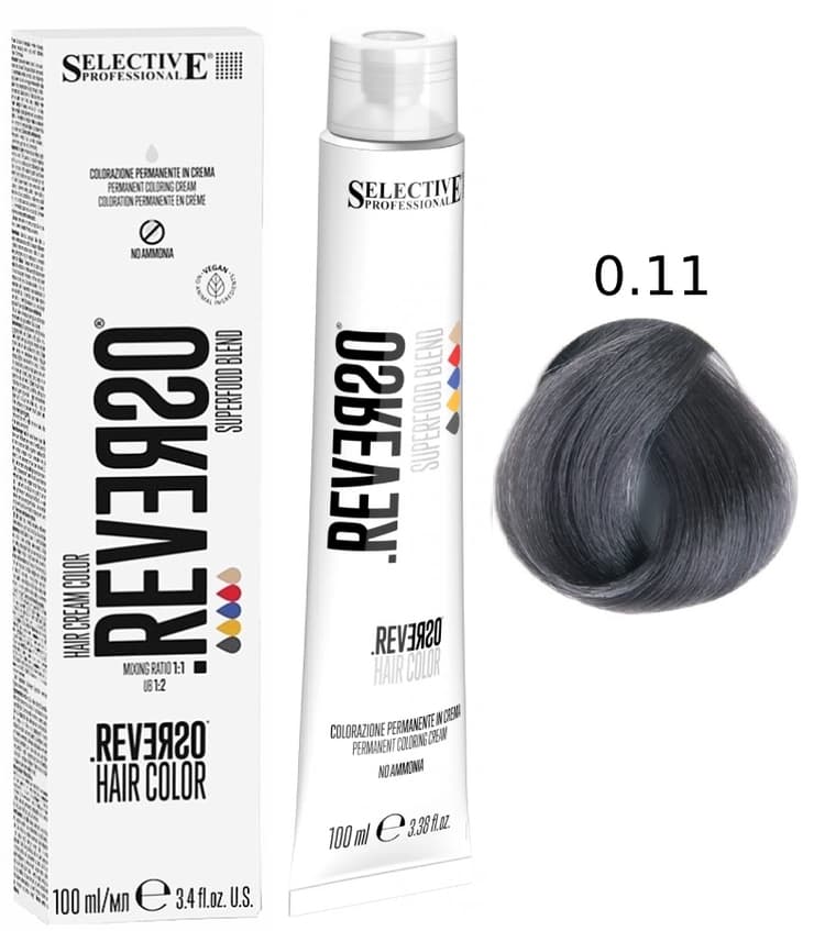 SELECTIVE Reverso Hair Color 0.11 Пепельный