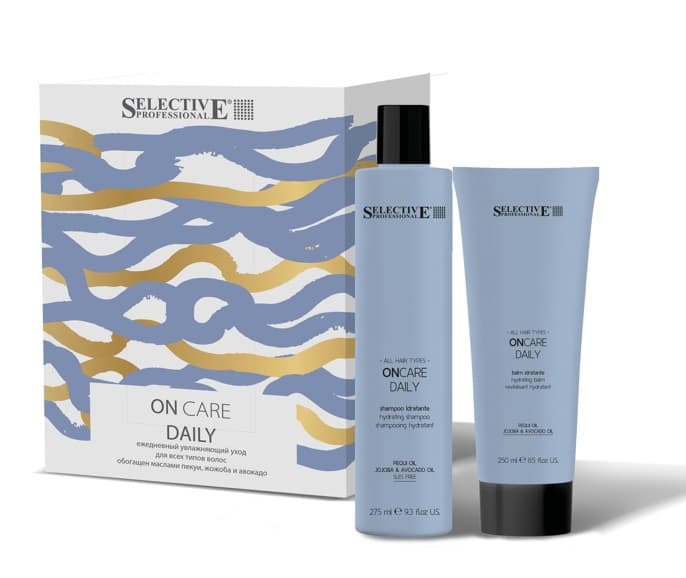 SELECTIVE ONCARE DAILY НАБОР Ежедневный уход (шампунь 275 мл + кондиционер 250 мл) 