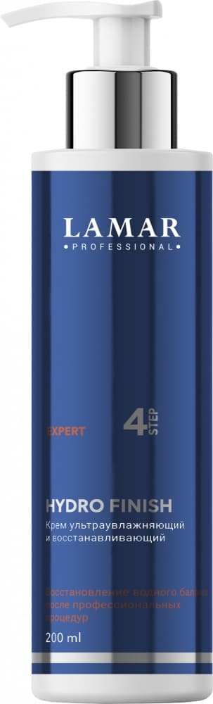 LAMAR Крем ультраувлажняющий и восстанавливающий HYDRO FINISH, 200 мл