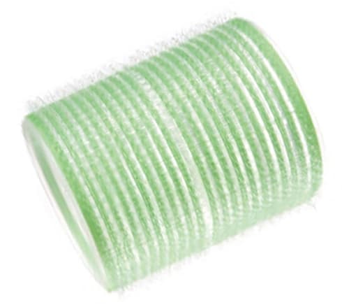 Harizma Бигуди-липучки d.61 мм, длина 63 мм., зеленые, 6 шт/уп. 