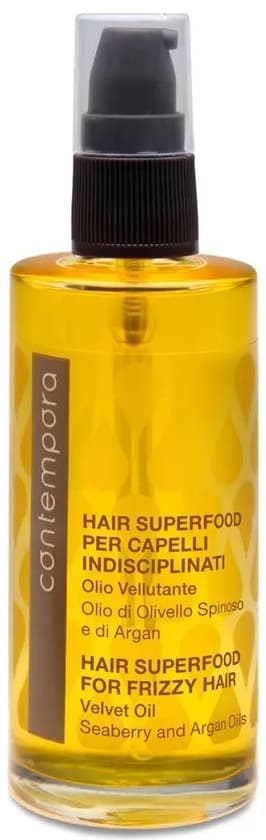 BAREX СОNTEMPORA Разглаживающее масло "Сияющий бархат" - Аргановое Масло и Масло Облепихи 75 мл