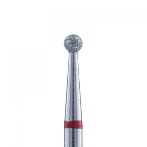 Фреза Алмазная Шар Кристалл Nails d.2.3 (красная насечка)