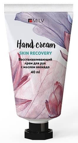 MILV Крем для рук восстанавливающий с маслом авокадо. 40 мл. ФРУКТОВЫЙ УХОД
