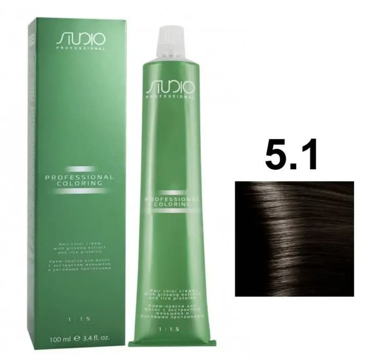 KAPOUS  Studio S 5.1 светлый пепельно-коричневый 100 мл