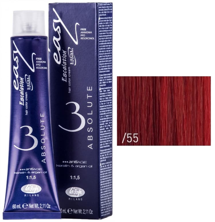 Lisap Absolute /55 красный 60 мл