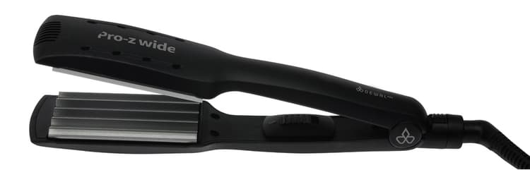 Dewal Щипцы-гофре Pro-ZWide 50х90мм, титаново-турмалиновое покрытие, 55W