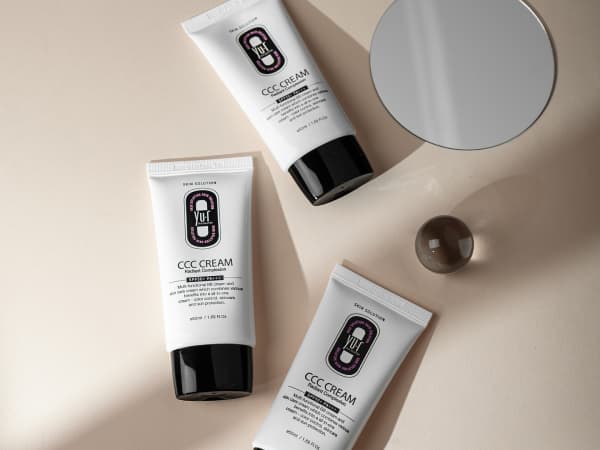 Обзор с нанесением корейского ССС-крема Yu-r с защитой SPF 50 от визажиста Алёны Фефеловой