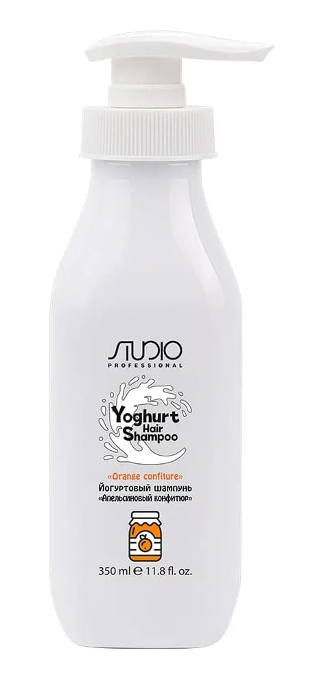 Kapous Studio Йогуртовый шампунь для волос "Апельсиновый конфитюр" 350 мл 