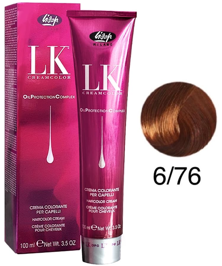 LK OPC 6/76 темный блондин бежево-медный 100 мл