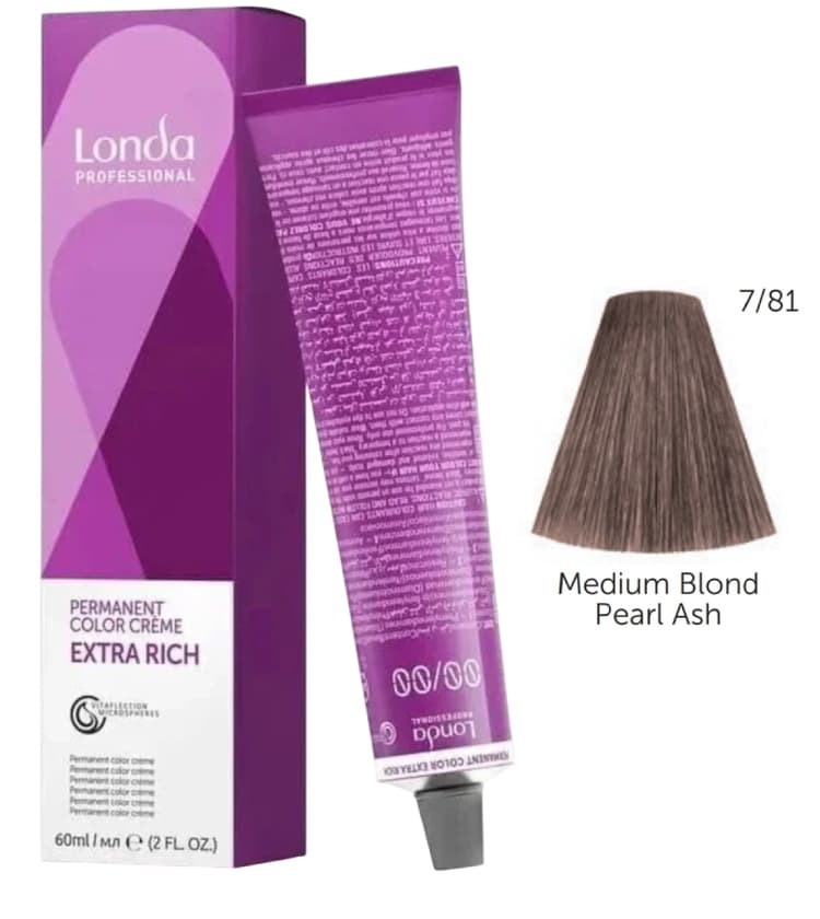 LONDACOLOR 7/81 блонд жемчужно-пепельный