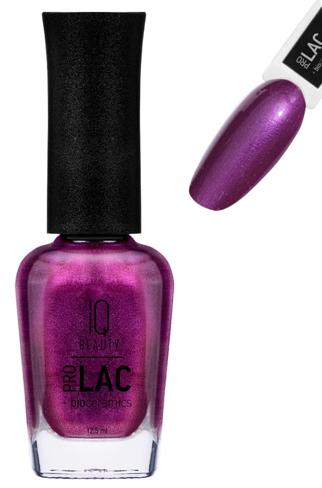IQ BEAUTY PROLAC Лак для ногтей укрепляющий с биокерамикой 12.5 мл № 077 Twilight