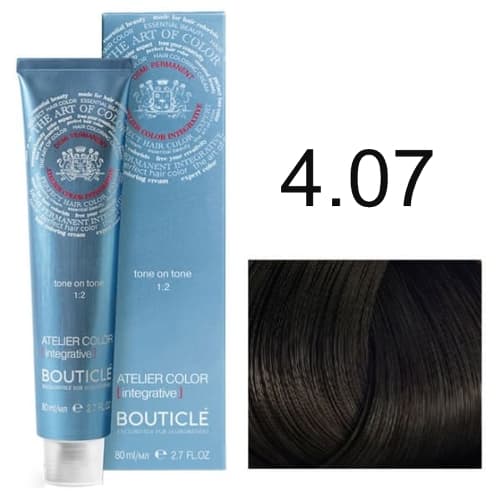 BOUTICLE Atelier color 4.07 шатен натурально-шоколадный