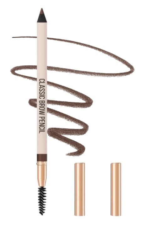 Stellary Карандаш для бровей с щеточкой / Classic brow pencil тон 04 (dark brown), 1,5 гр.