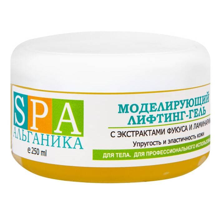 Альганика Моделирующий лифтинг-гель для тела с кофеином, экстрактом фукуса и женьшеня 250 мл