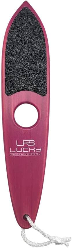 Lucky Пилка для педикюра большая двухсторонняя (с отверстием) 80/240