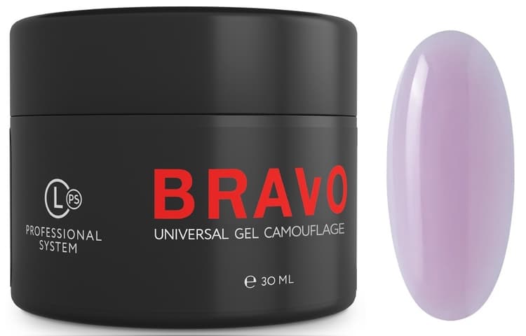 Моделирующий (Bravo) Universal Gel Camouflage 30 гр, цв. светло-лавандовый