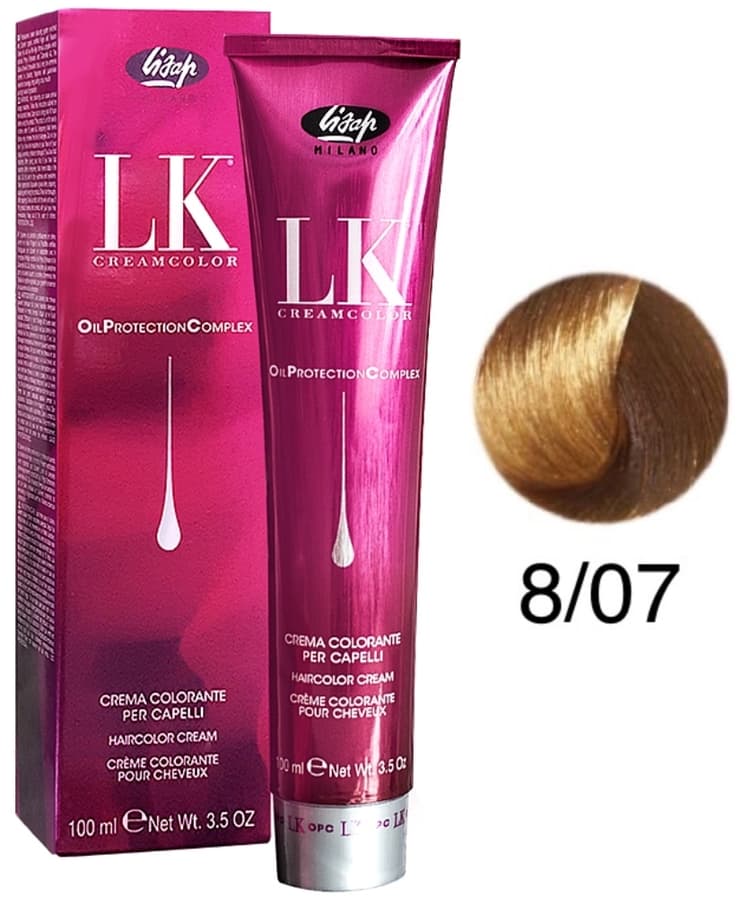 LK OPC 8/07 светлый блондин натуральный бежевый 100 мл