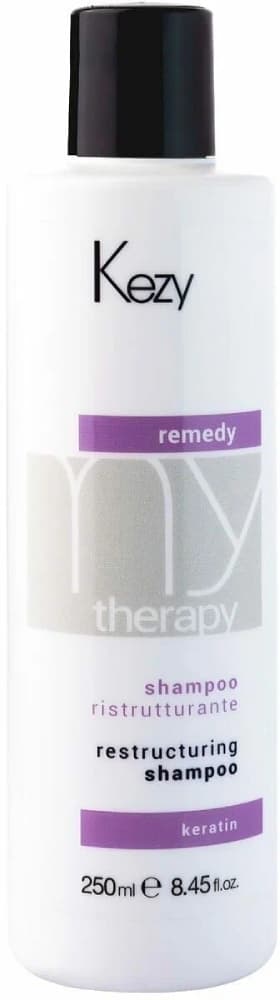 Шампунь реструктурирующий с кератином, 250 мл. My Therapy Remedy Restructuring KEZY