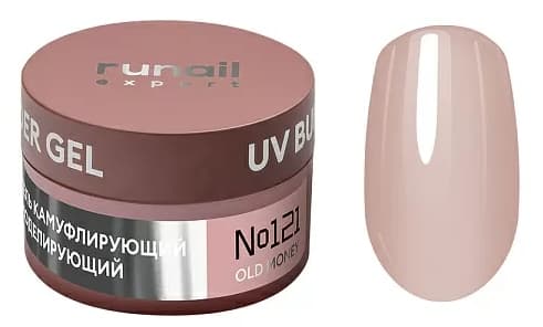 Runail Expert Гель моделирующий UV BUILDER GEL №121, 15г банка "Лаконичность" 