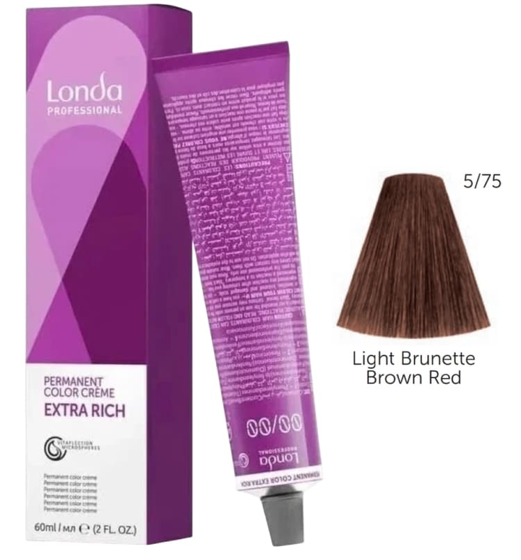 LONDACOLOR 5/75 светлый шатен коричнево-красный