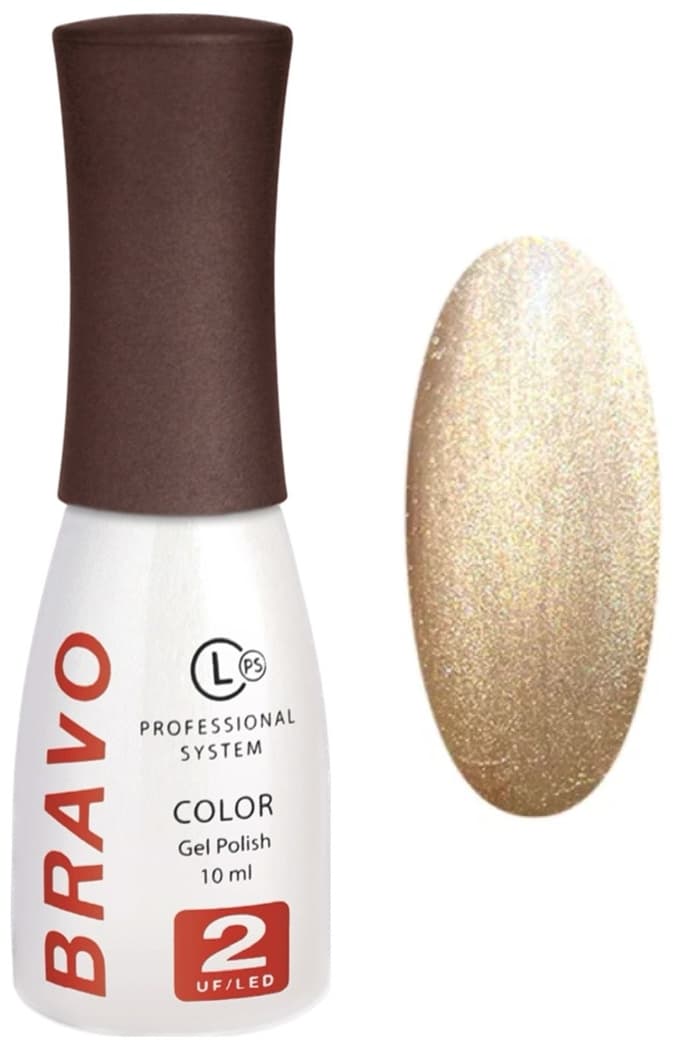 Bravo Гель-лак №445 Кошачий глаз 10мл