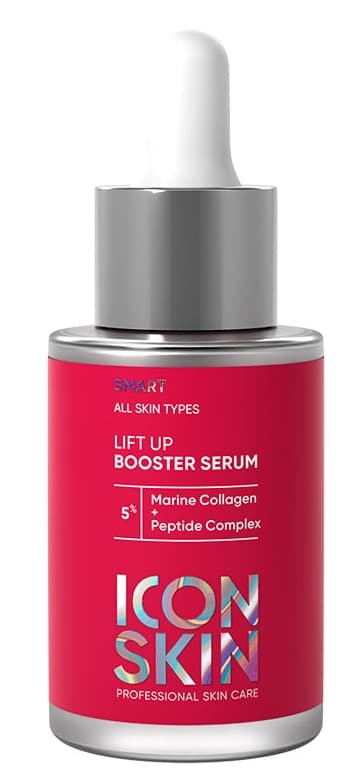 ICON SKIN SMART Антивозрастная сыворотка-концентрат с морским коллагеном и пептидами LIFT UP 30 мл