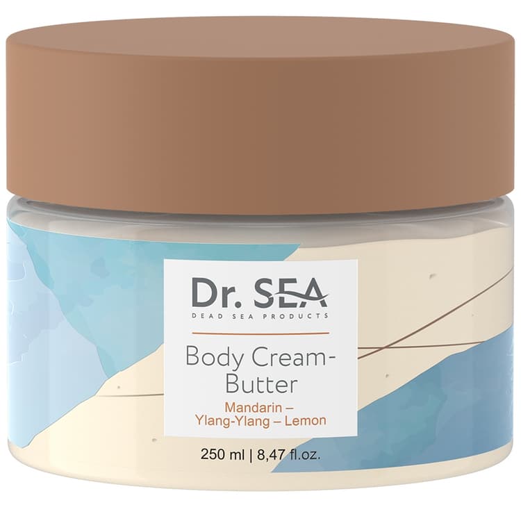 Dr. Sea Крем-баттер для тела Мандарин - Иланг-Иланг - Лимон 250 мл