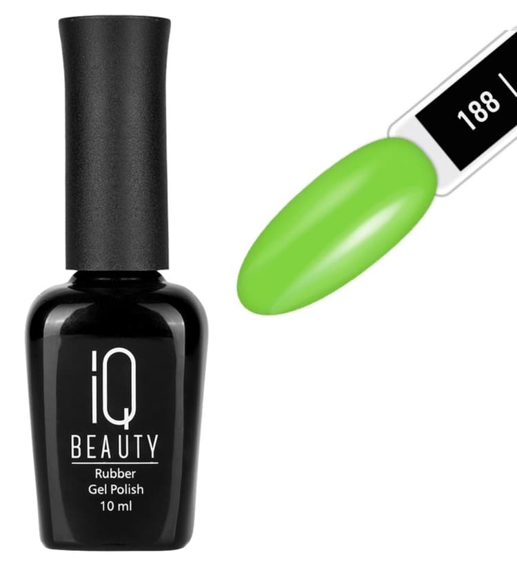 IQ BEAUTY Каучуковый гель-лак с кальцием №188 Match my energy - коллекция Jardin