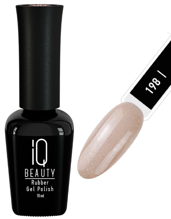 IQ BEAUTY Каучуковый гель-лак с кальцием №198 Riddle Cosset Осень/Зима 2024 «Riddle» 