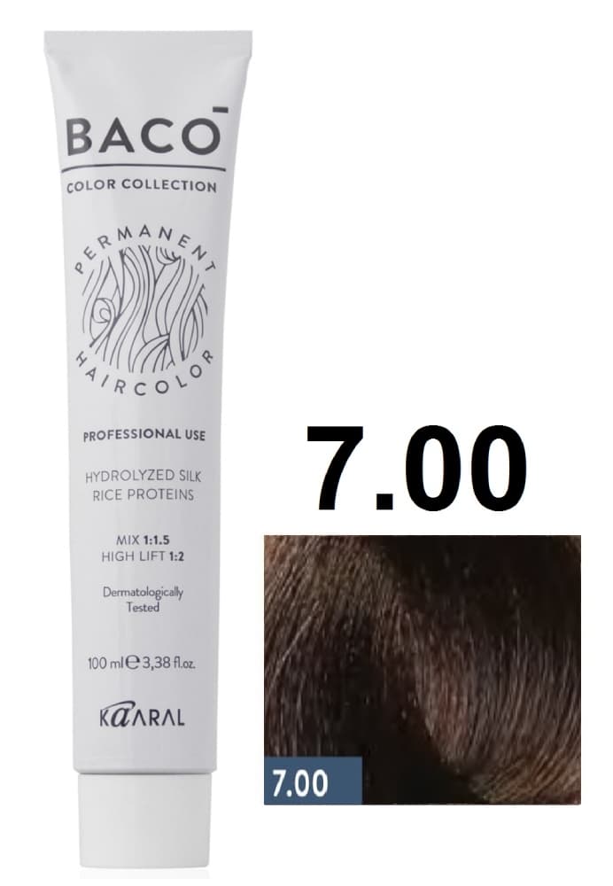 KAARAL Baco color  7.00 средний блондин интенсивный 100 мл
