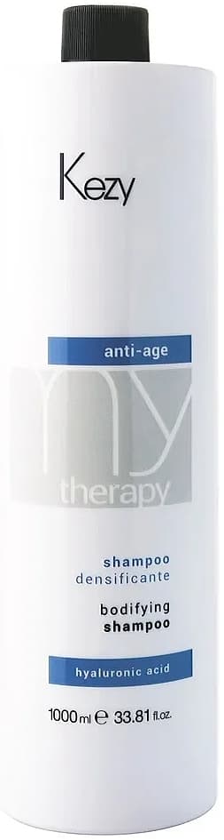 KEZY My Therapy Шампунь для придания густоты с гиалуроновой кислотой, 1000 мл.