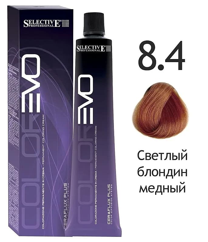 SELECTIVE COLOREVO 8.4 светлый блондин медный