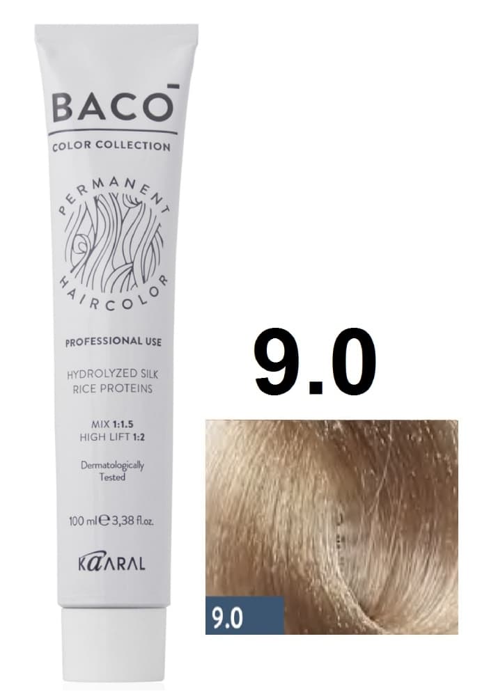 KAARAL Baco color  9.0 очень светлый блондин 100 мл