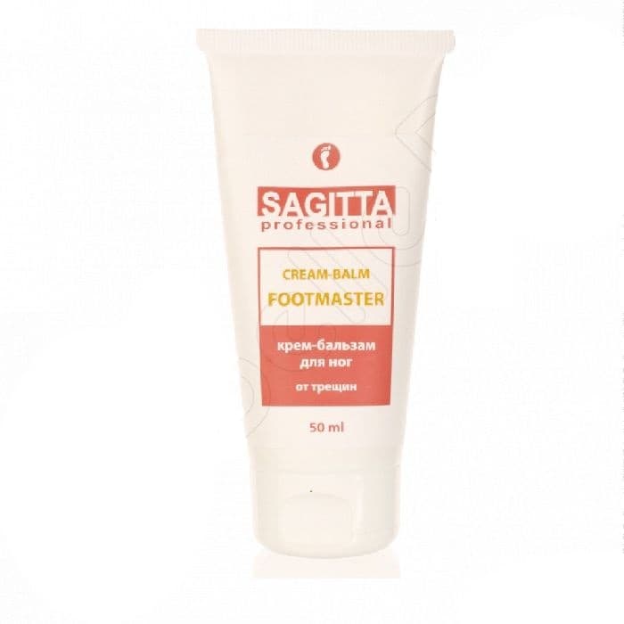Sagitta Крем-бальзам для ног от трещин Cream-Balm Foot Master 50 мл