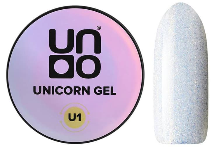 "UNO" Моделирующий цветной гель Unicorn Gel  №U1, 15 г.