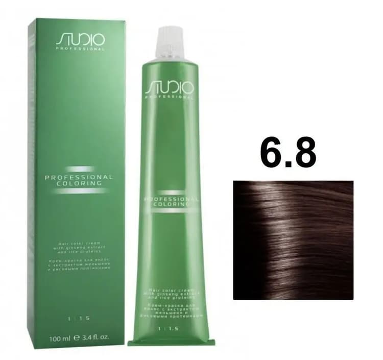 KAPOUS Studio S 6.8 каппучино 100 мл