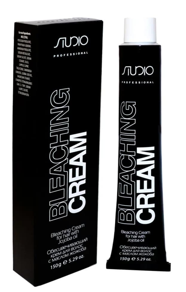 Kapous Studio Обесцвечивающий крем для волос с маслом жожоба 150 гр