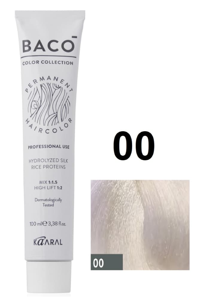 Kaaral Baco Color Перманентный краситель 00 нейтральный корректор