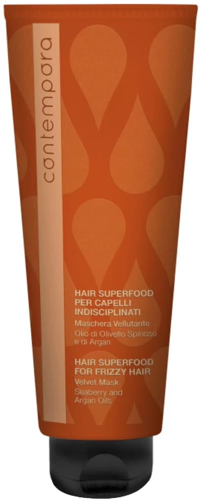 BAREX СОNTEMPORA Разглаживающая маска "Сияющий бархат" - Аргановое Масло и Масло Облепихи 350 мл