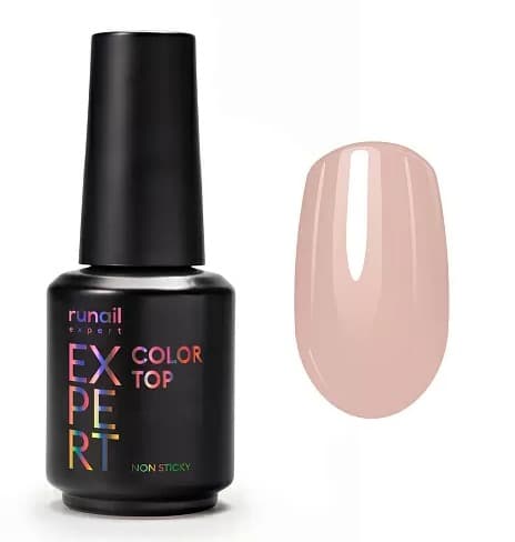 RuNail Expert Top Color Non Sticky Топ цветной №155 18 мл.