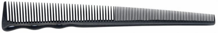 Y.S.Park Расческа для очень точной стрижки коротких волос 254 Black 187 мм